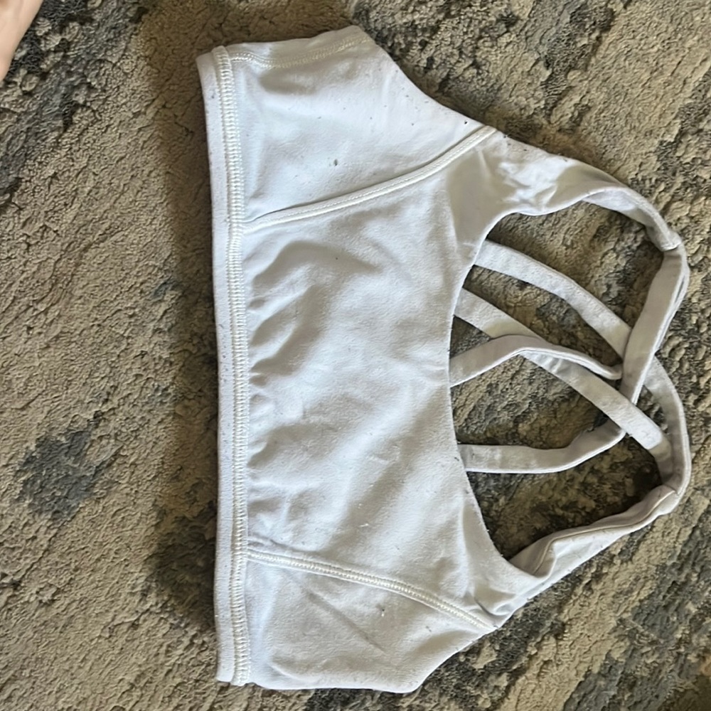white ivivva sports bra